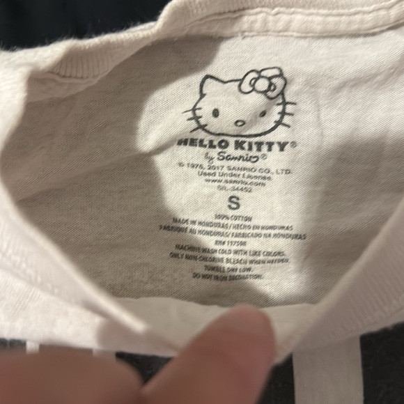 Hello Kitty White Long Sleeve Shirt - Size Small - $15 - Picture 2 of 5